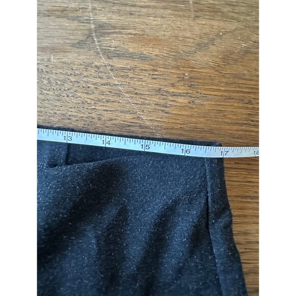 Eileen Fisher Gray Black Stretch Pull-On Slim Pants Size Large - Picture 4 of 8